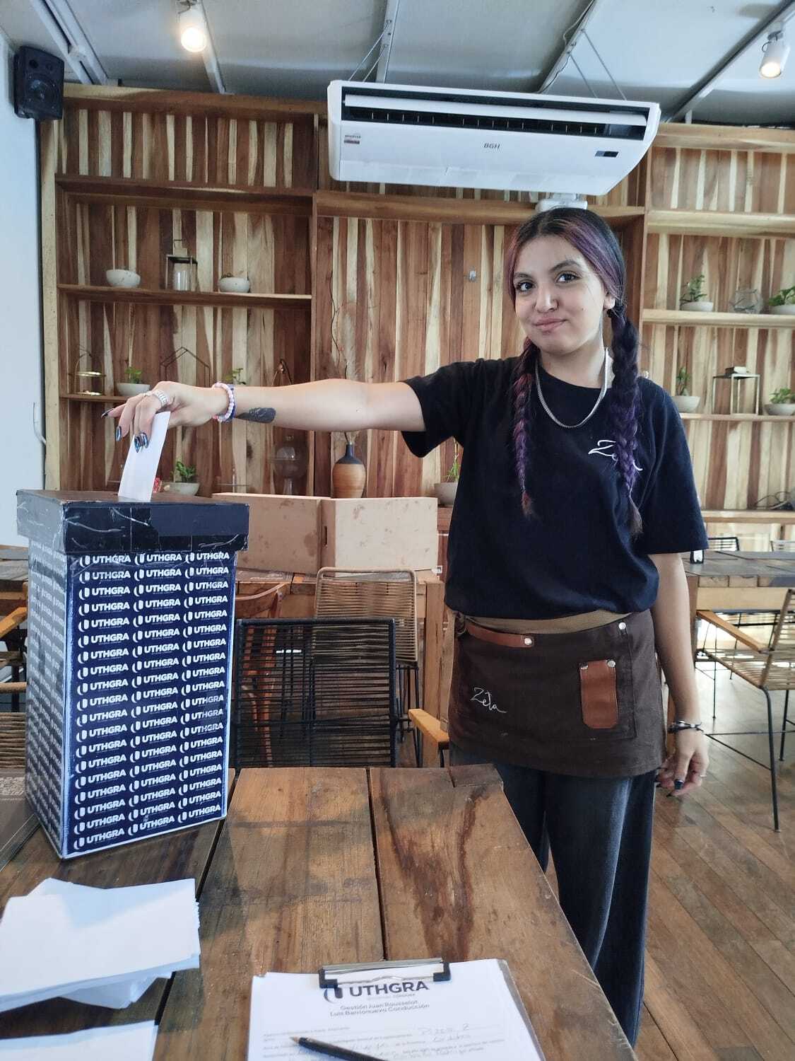 Elección de Delegado en el establecimiento PIZZA ZETA